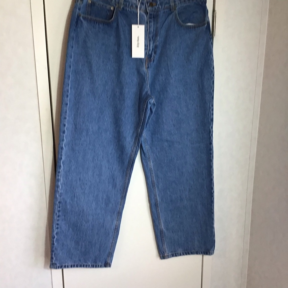Rhythm Essential Relaxed Fit woman’s Jeans 36’ waist 18-20 (XL) NWT MSRP $68